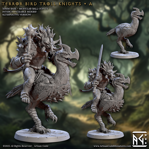 Terror Bird Troll Knight