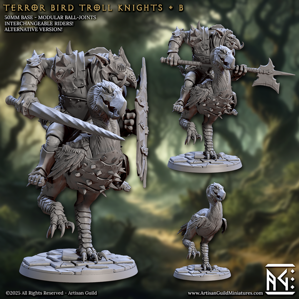 Terror Bird Troll Knight