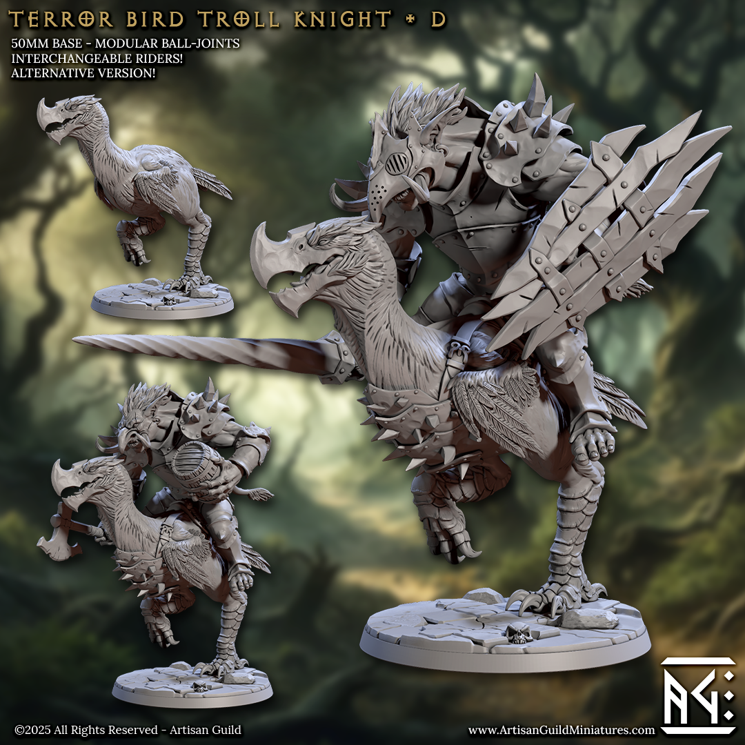 Terror Bird Troll Knight