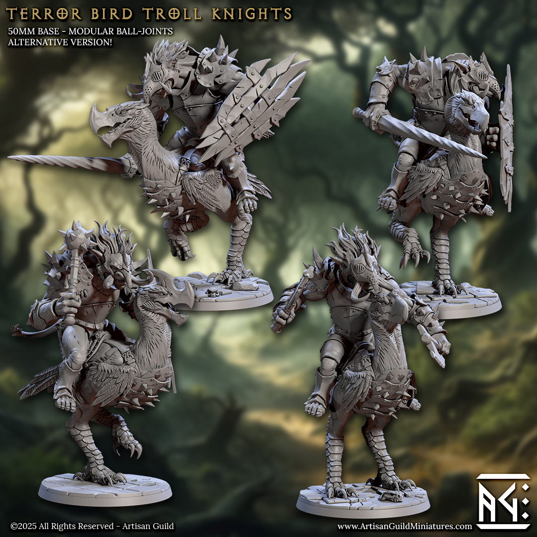Terror Bird Troll Knight