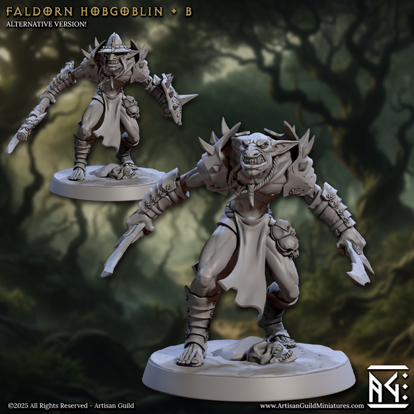 Faldorn Hobgoblins 3D-printed model
