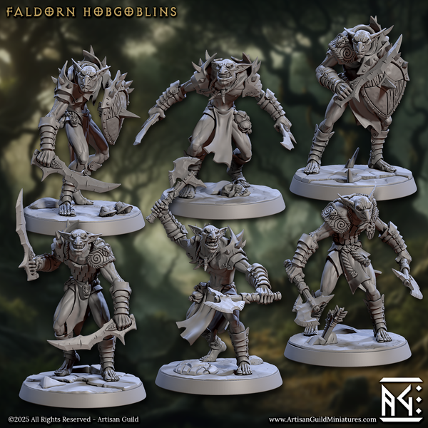 Faldorn Hobgoblins 3D-printed model