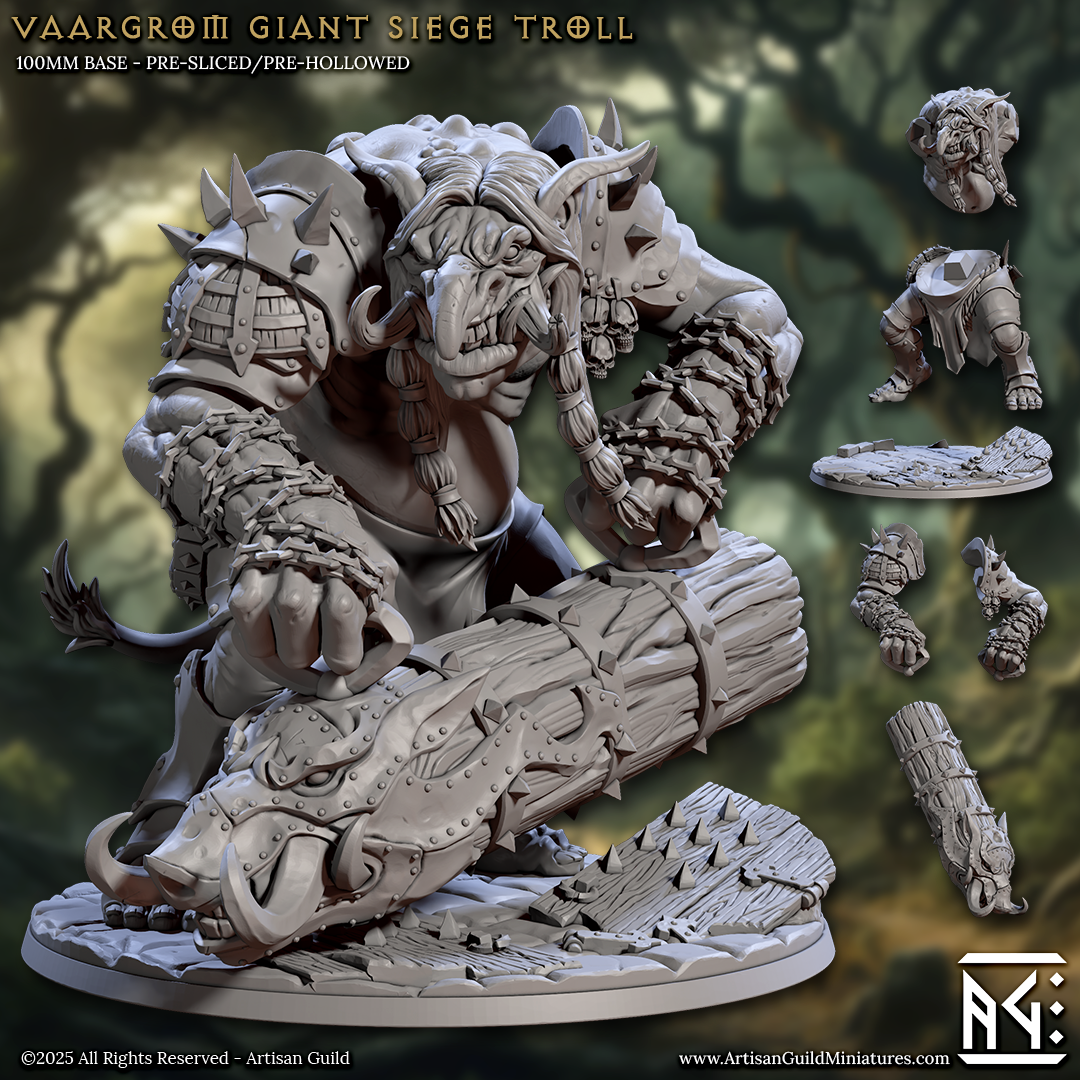 Vaargrom Giant Siege Troll