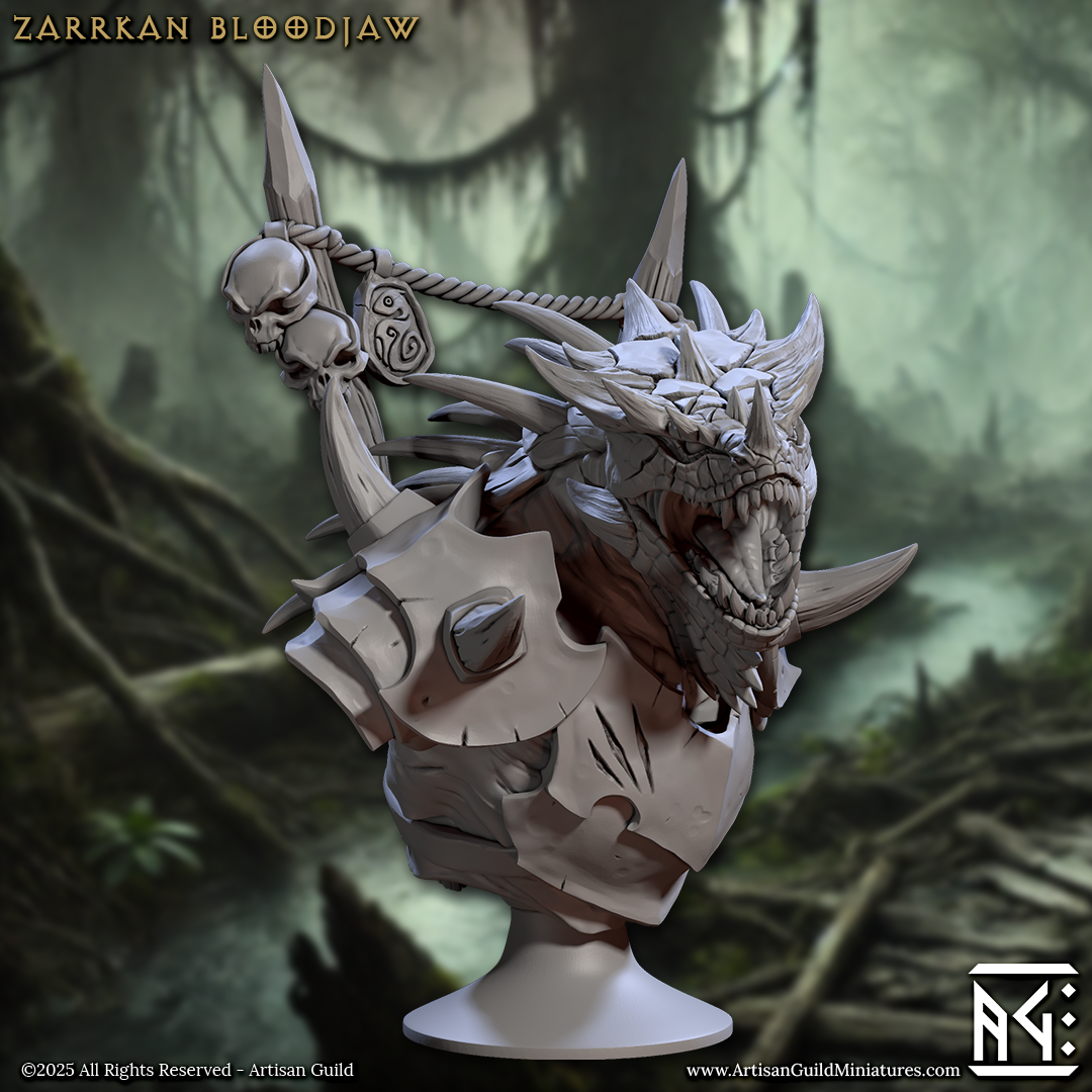 Zarrkan Bloodjaw Bust