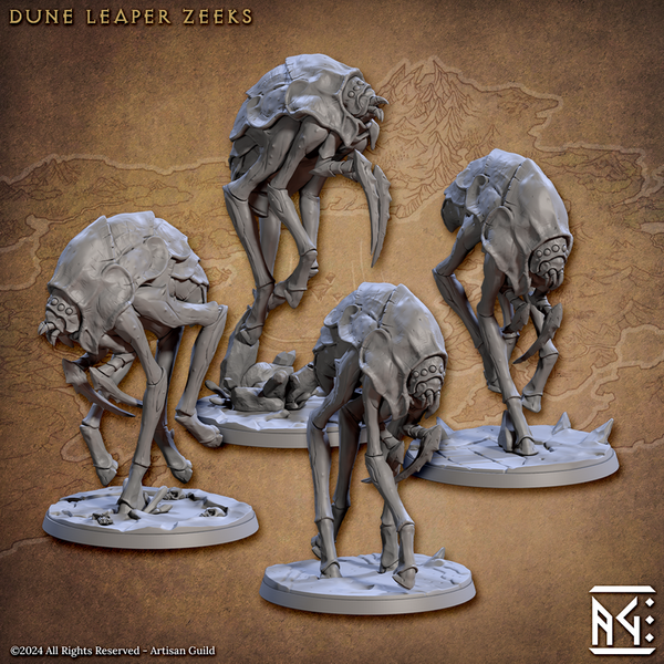 Zeek Riders 3D-printed model