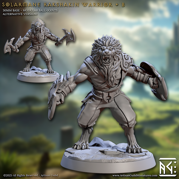 Solarmane Rakshakin Warriors