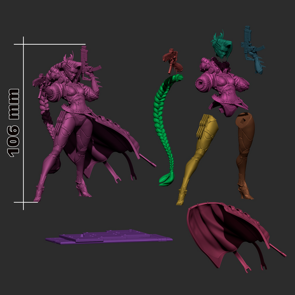 Rin 3D-printed model