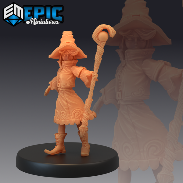 Witch Apprentice 3D-printed model