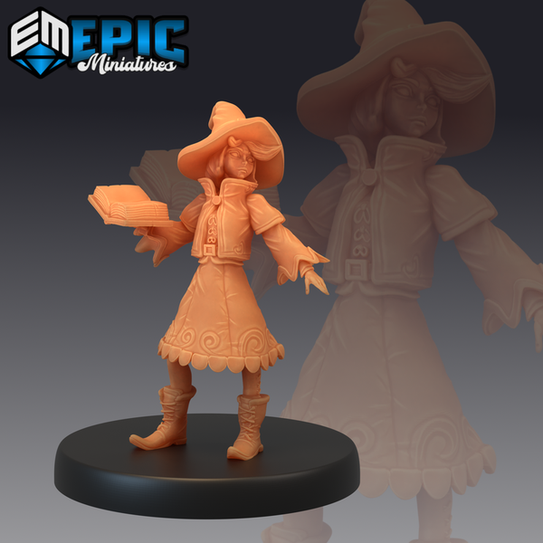 Witch Apprentice 3D-printed model