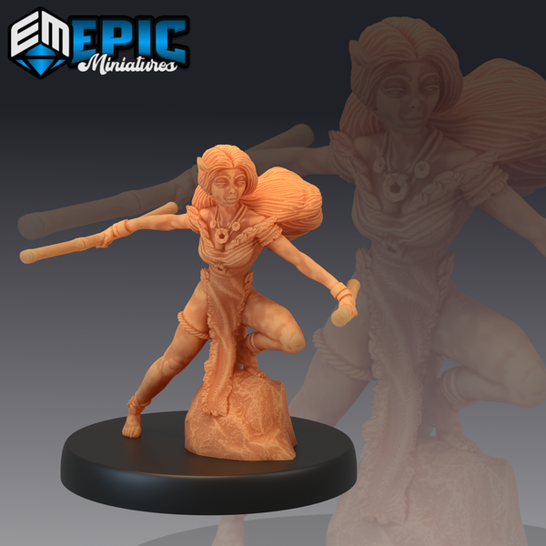 Wildling Princess 3D-printed model