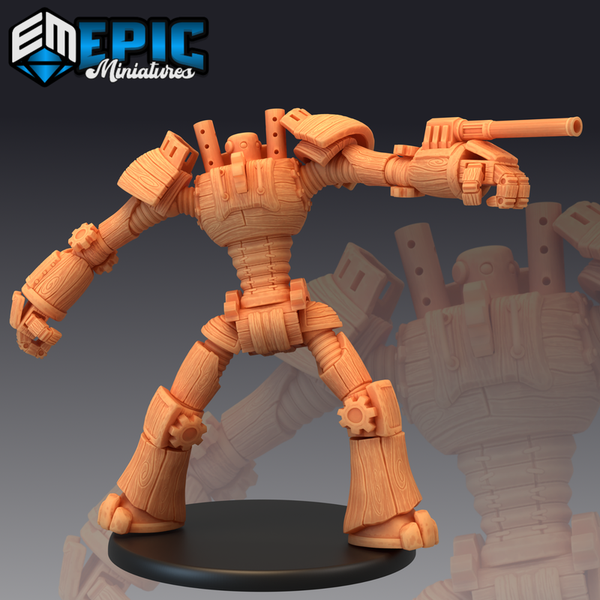 Wood Construct 3D-printed model