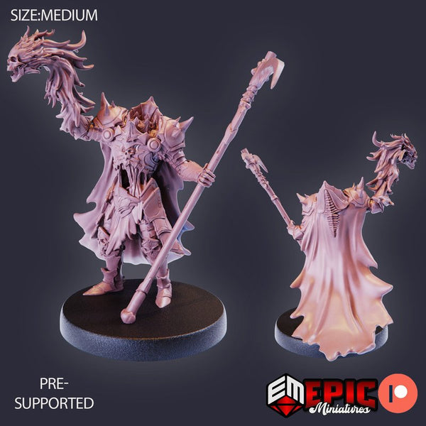 Dullahan Scythe 3D-printed model