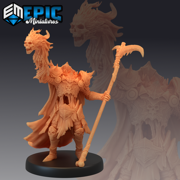 Dullahan Scythe 3D-printed model