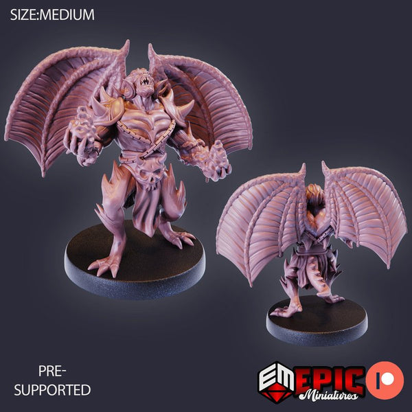 Winged Devil 3D-printed model