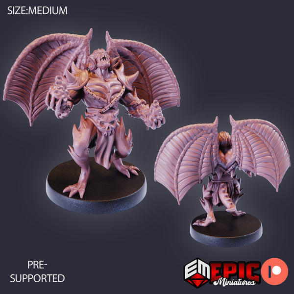 Winged Devil 3D-printed model