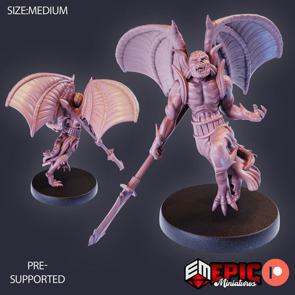 Winged Devil 3D-printed model
