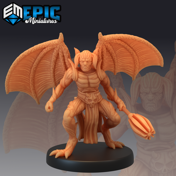 Winged Devil 3D-printed model