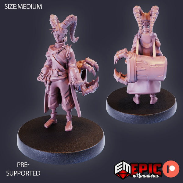 Warlock Apprentice 3D-printed model