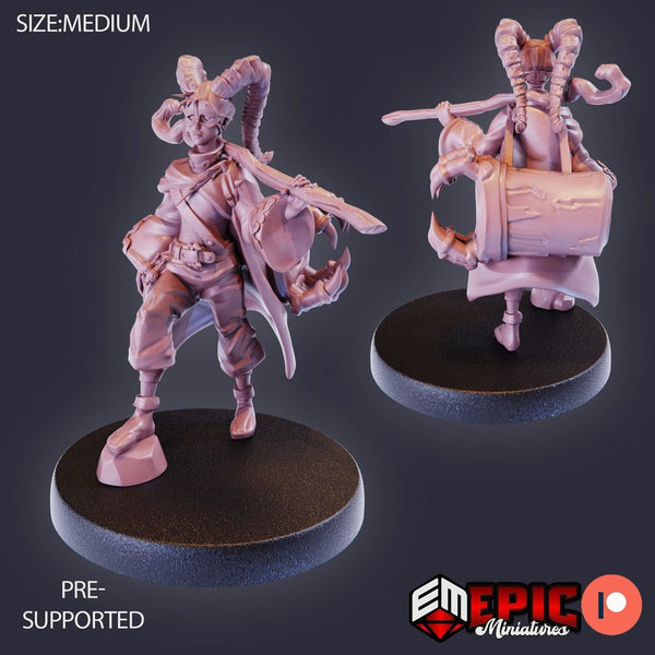 Warlock Apprentice 3D-printed model