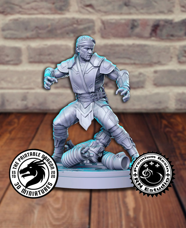 Maskless Subzero 3D-printed model