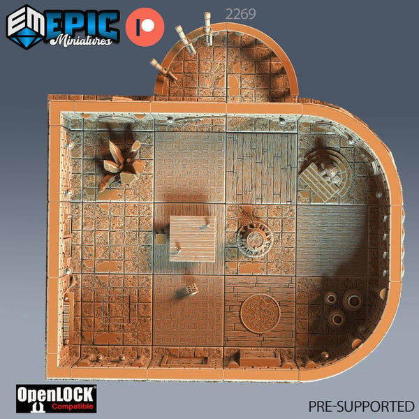 Wizard Room 3D-printed model