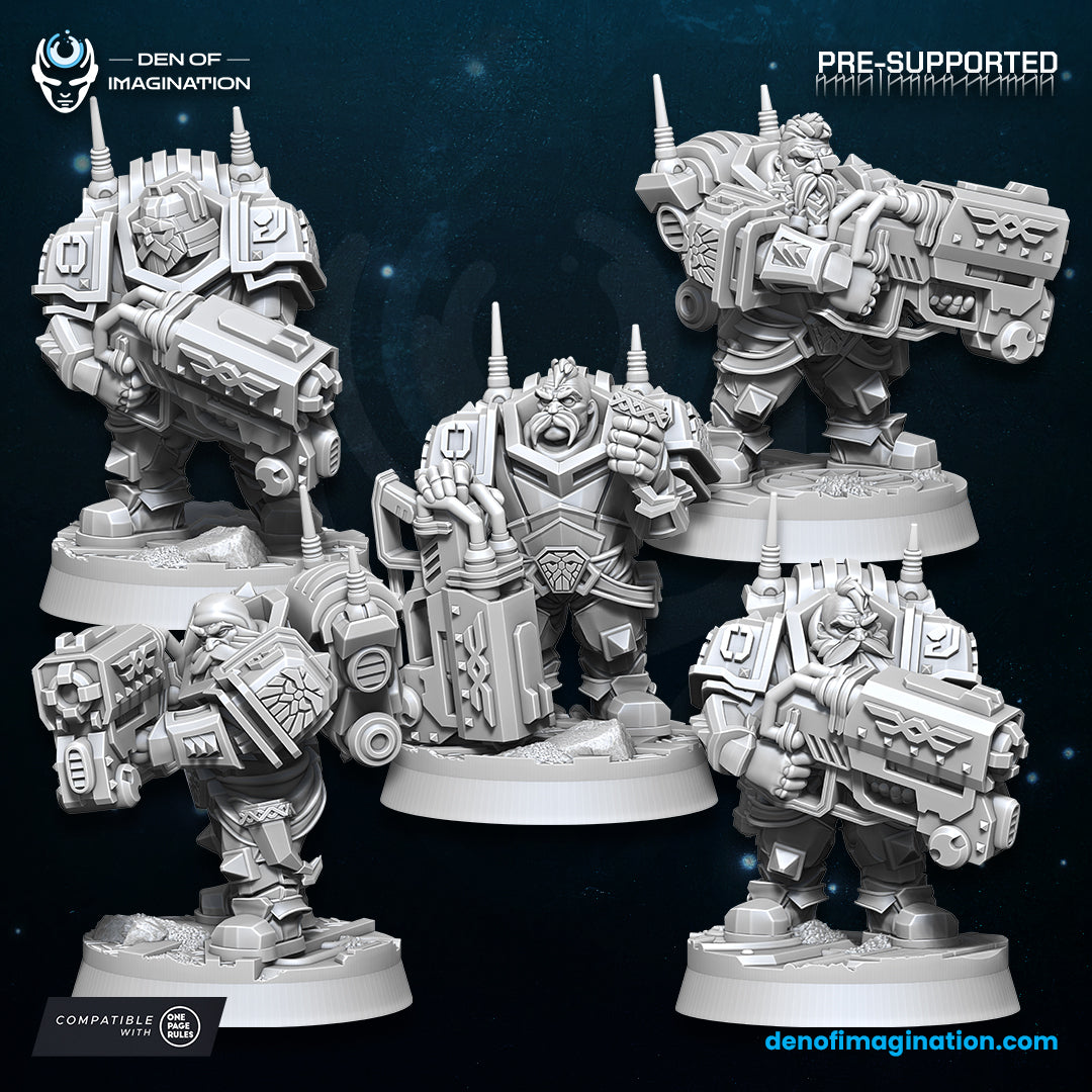 Space Dwarfs - Kazaroth Empire Prospectors