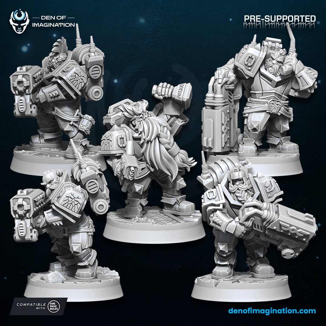 Space Dwarfs - Kazaroth Empire Prospectors