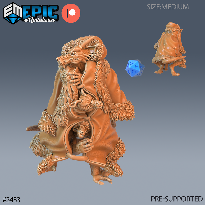 Winter Kobold Spies 3D-printed model