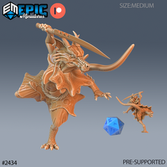 Winter Kobold Warrior 3D-printed model