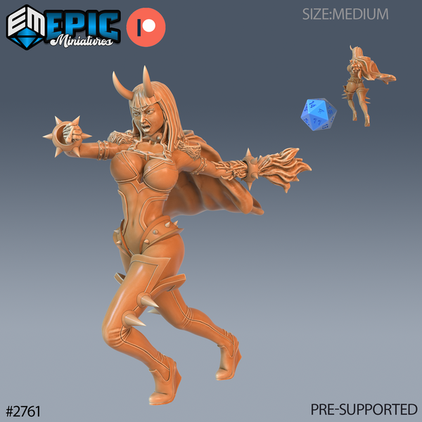 Wingless Lower Succubus 3D-printed model