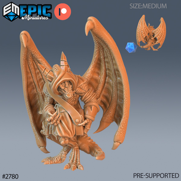 Winged Kobold Tribe 3D-printed model