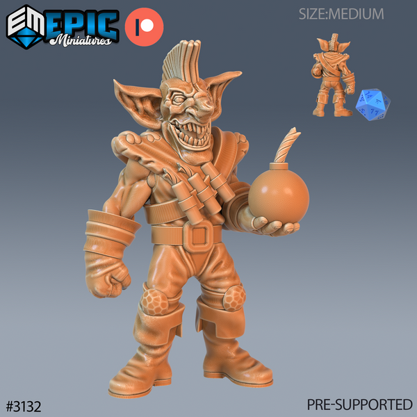 Wicked Goblin Tribe 3D-printed model