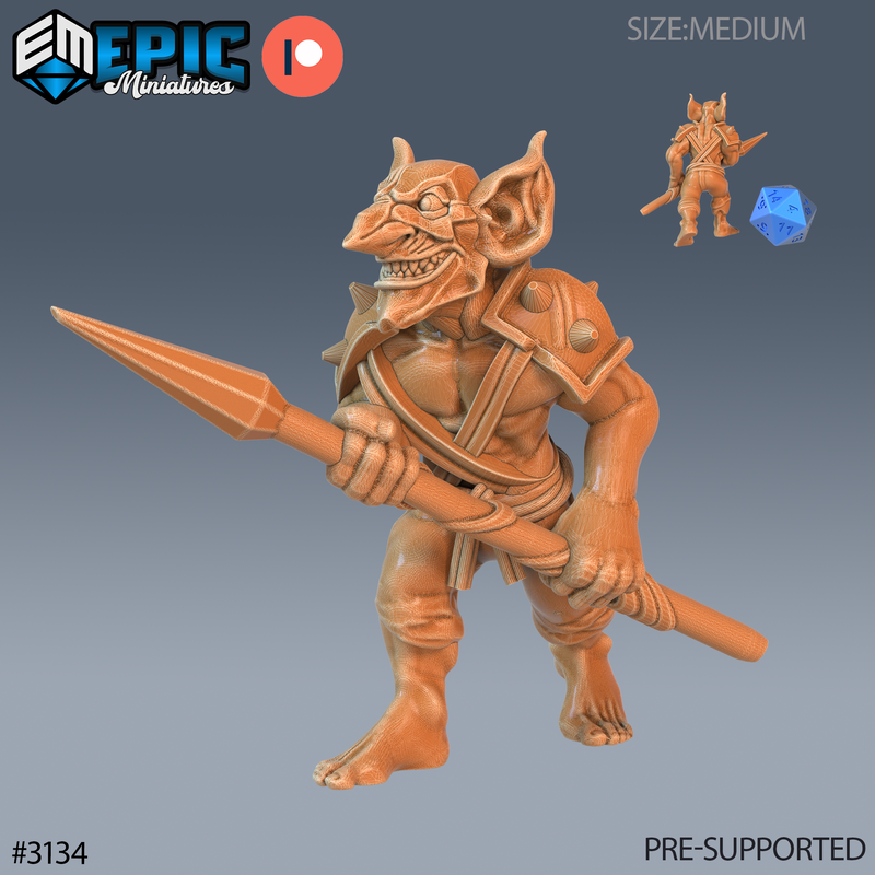 Wicked Goblin Tribe 3D-printed model