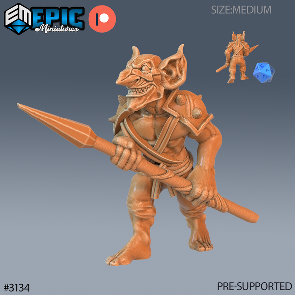 Wicked Goblin Tribe 3D-printed model