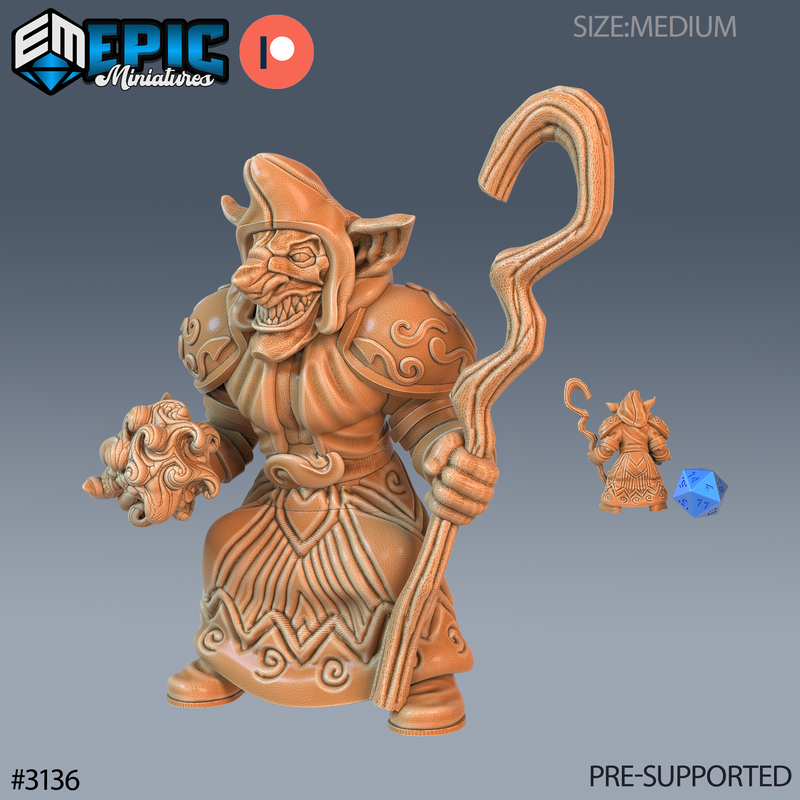 Wicked Goblin Tribe 3D-printed model