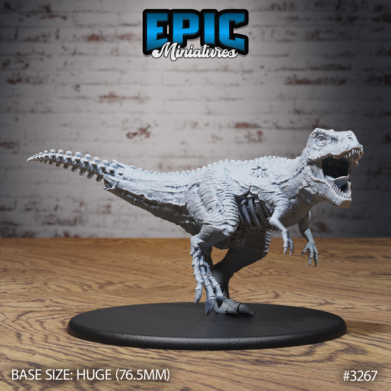Zombie T-Rex 3D-printed model