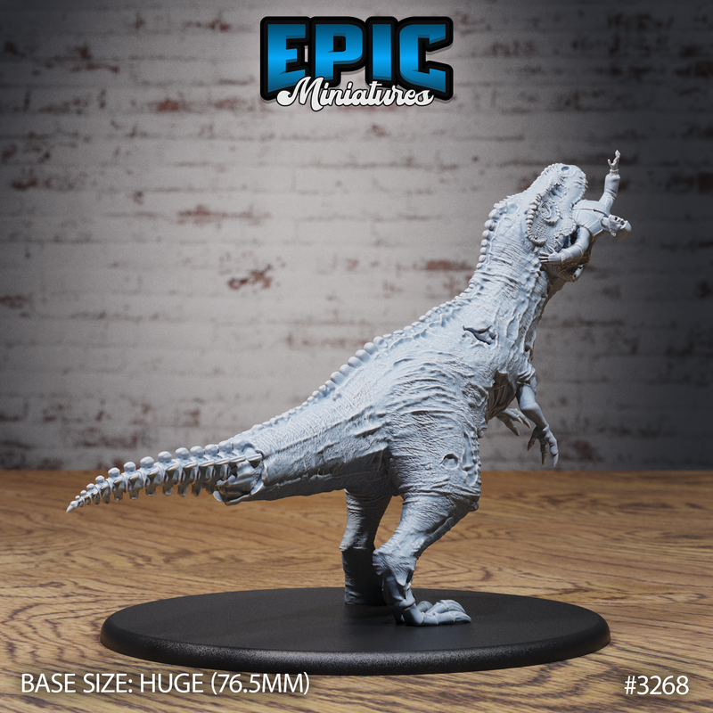 Zombie T-Rex 3D-printed model