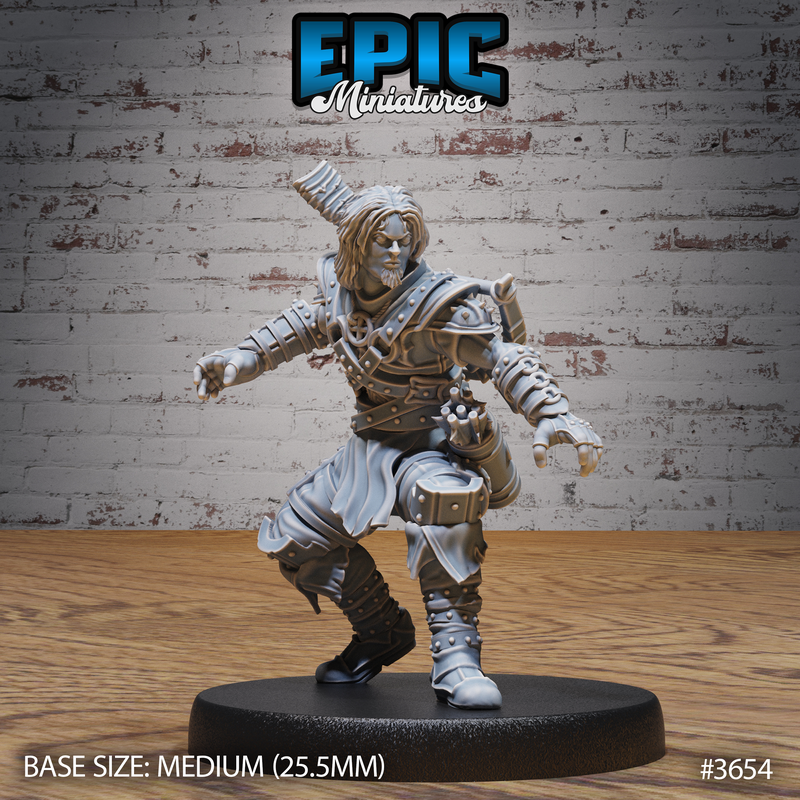 Young Bandit 3D-printed model