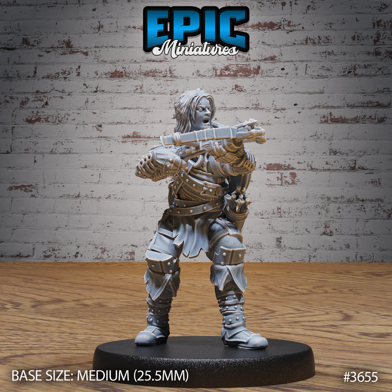 Young Bandit 3D-printed model