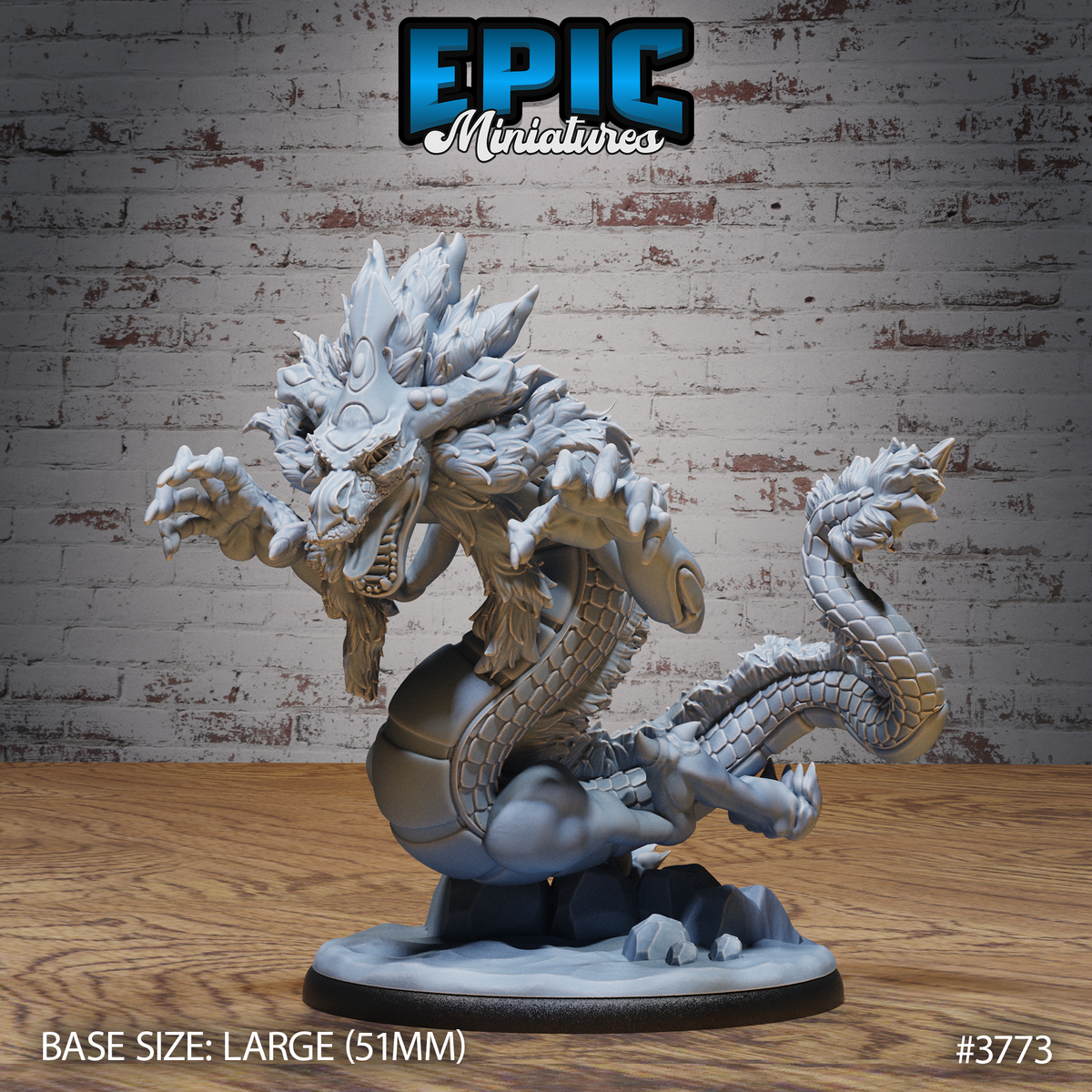 Young Lung Dragon 3D-printed model