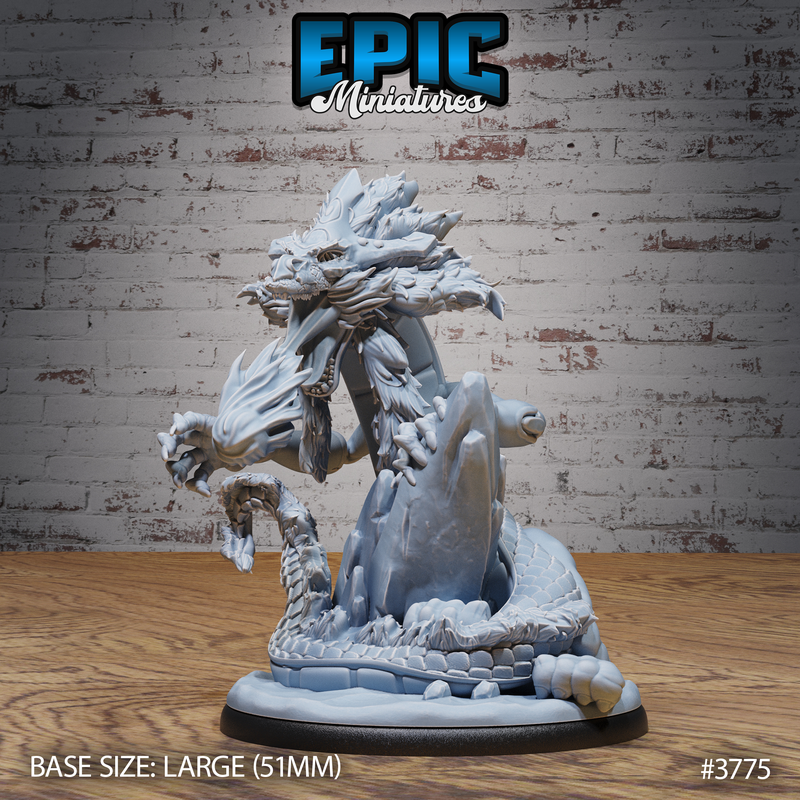 Young Lung Dragon 3D-printed model