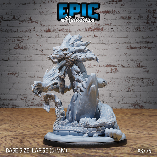 Young Lung Dragon 3D-printed model