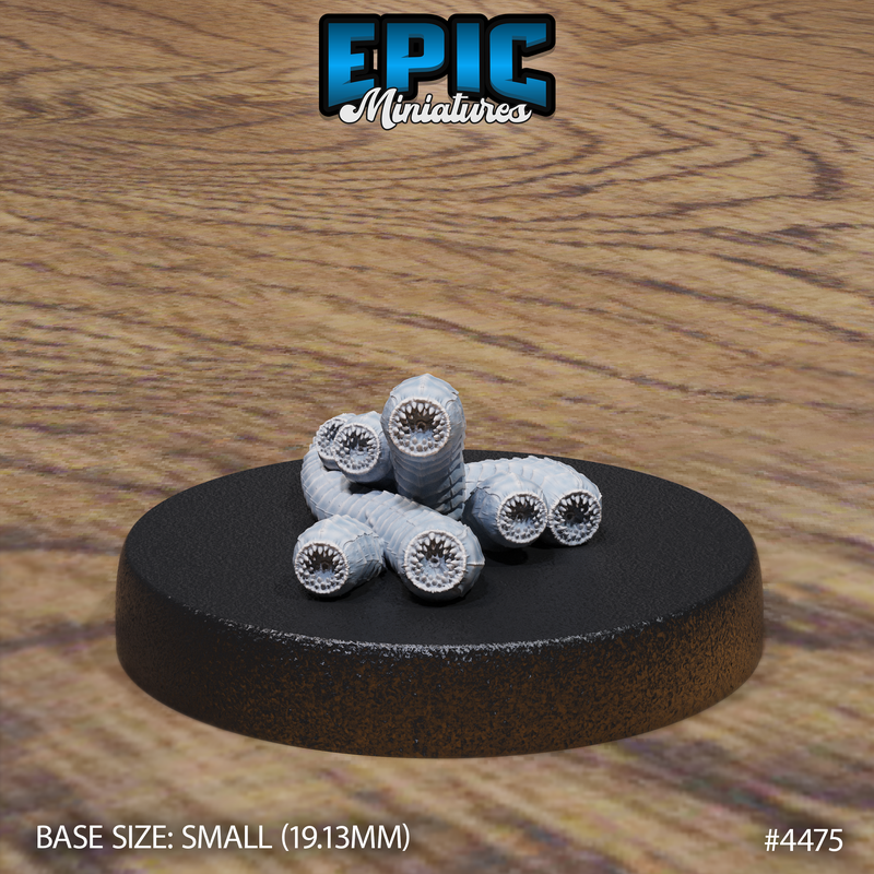 Worm Swarm 3D-printed model