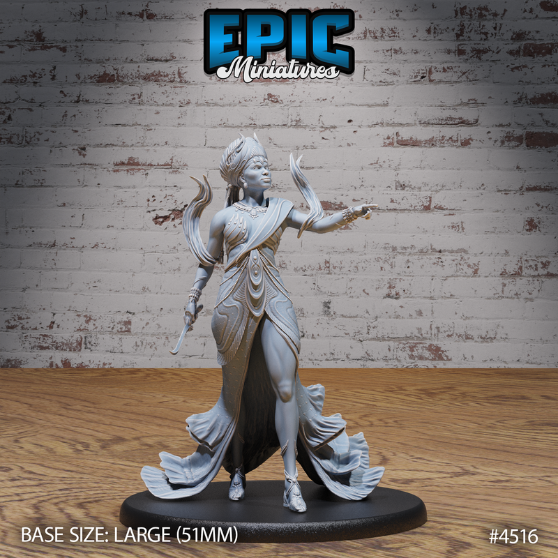 River Goddess Avatar 3D-printed model