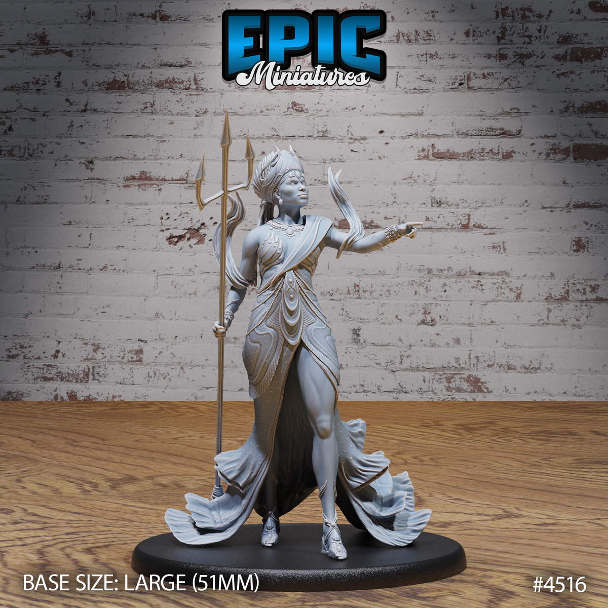 River Goddess Avatar 3D-printed model