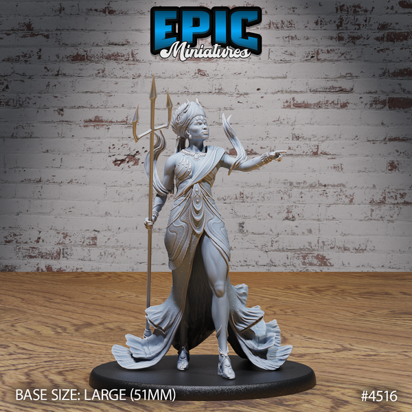 River Goddess Avatar 3D-printed model