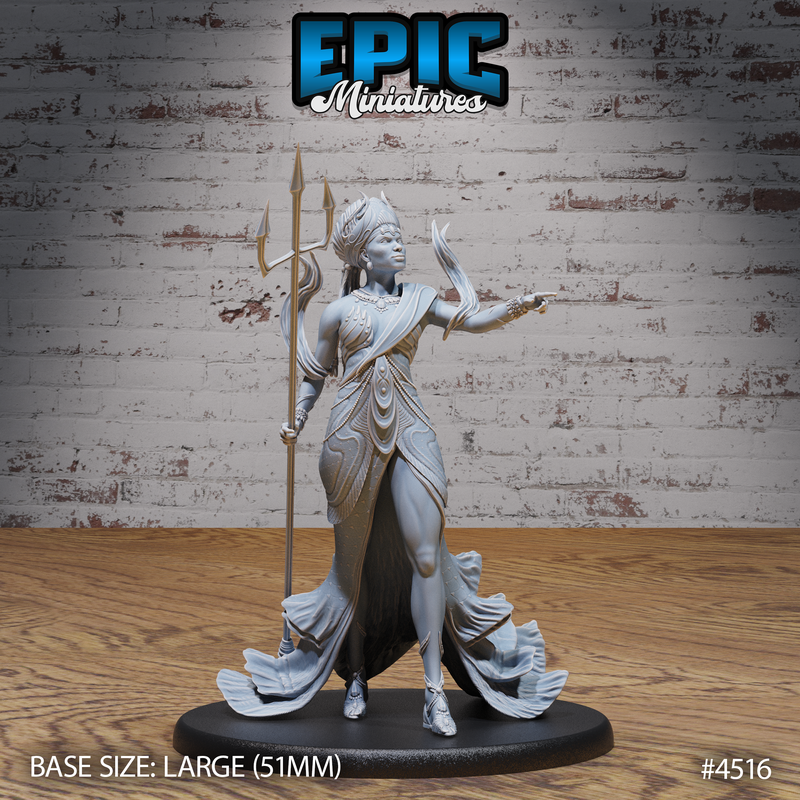 River Goddess Avatar 3D-printed model