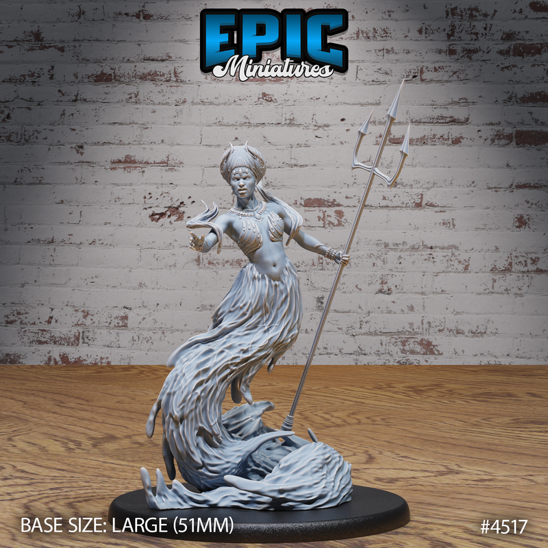 River Goddess Avatar 3D-printed model