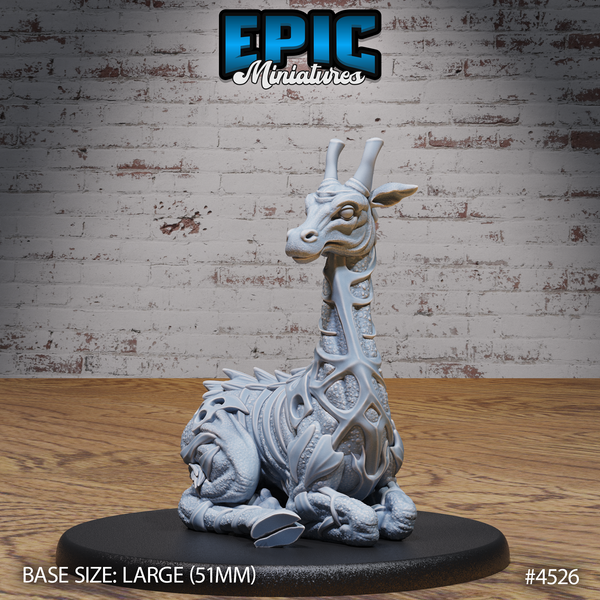 Giraffe Exo Skeleton 3D-printed model