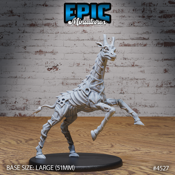 Giraffe Exo Skeleton 3D-printed model